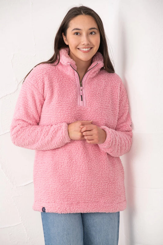 BAY SHERPA FLEECE - PINK