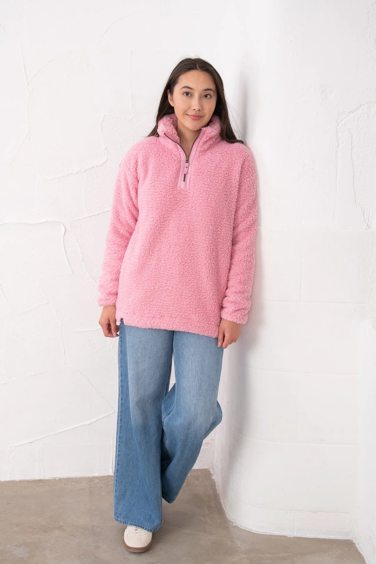 BAY SHERPA FLEECE - PINK