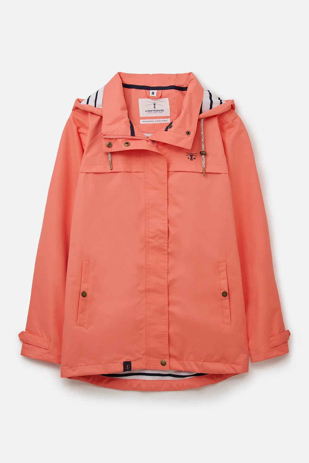 BEACHCOMBER JACKET - CORAL