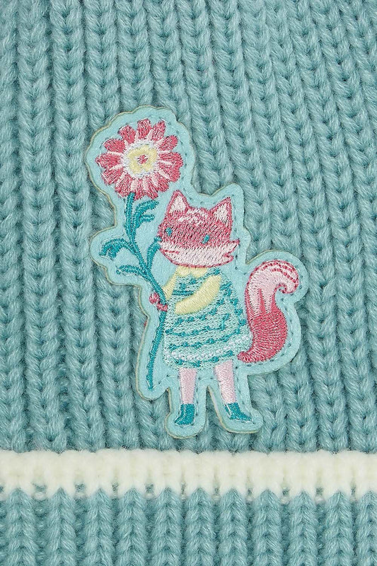 BOBBIE BOBLE HAT - FOX TEAL