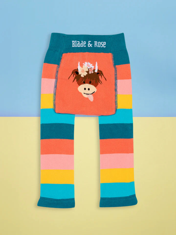 BLADE & ROSE - BONNIE HIGHLAND COW LEGGINGS