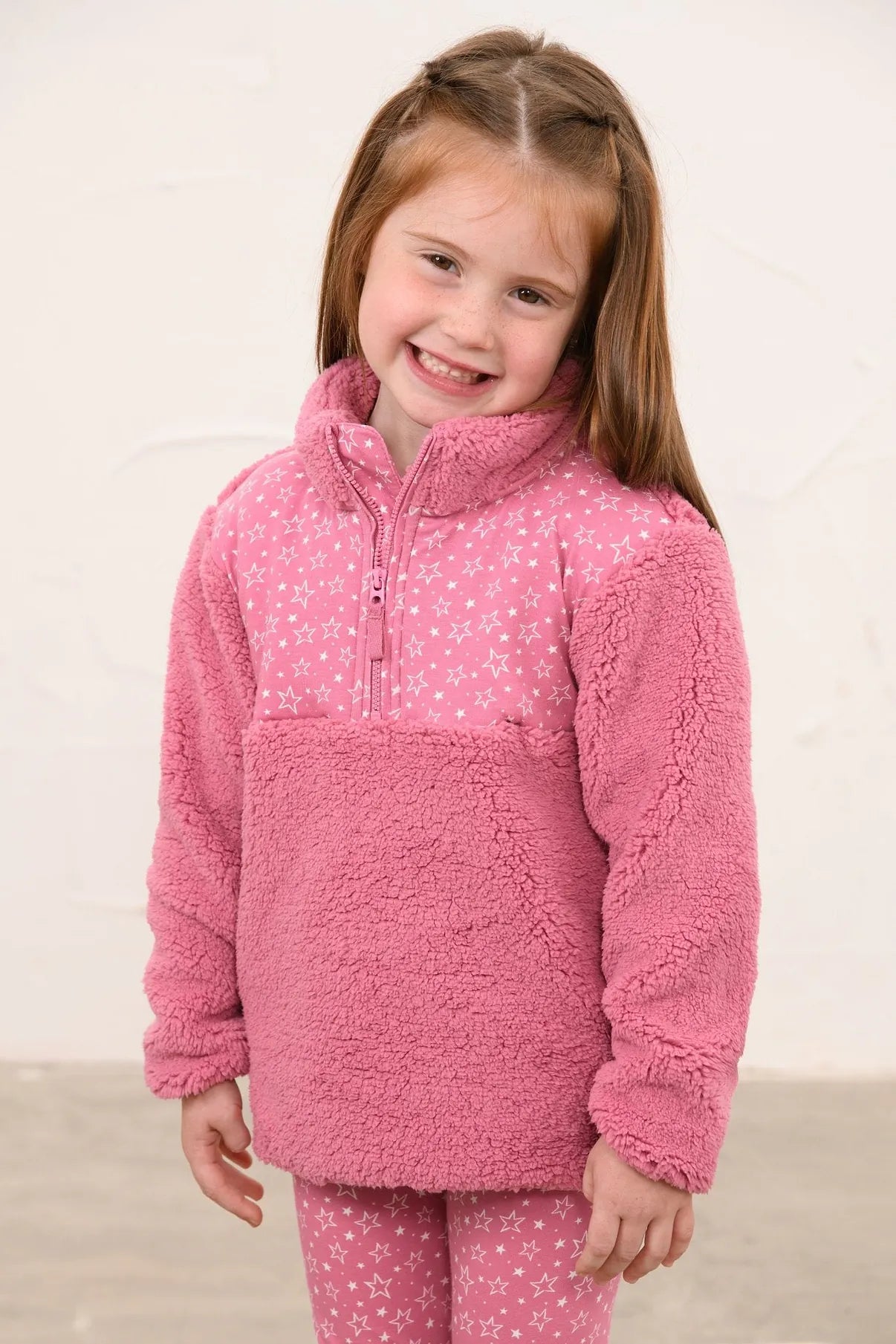 CASSIE FLEECE- ROSE