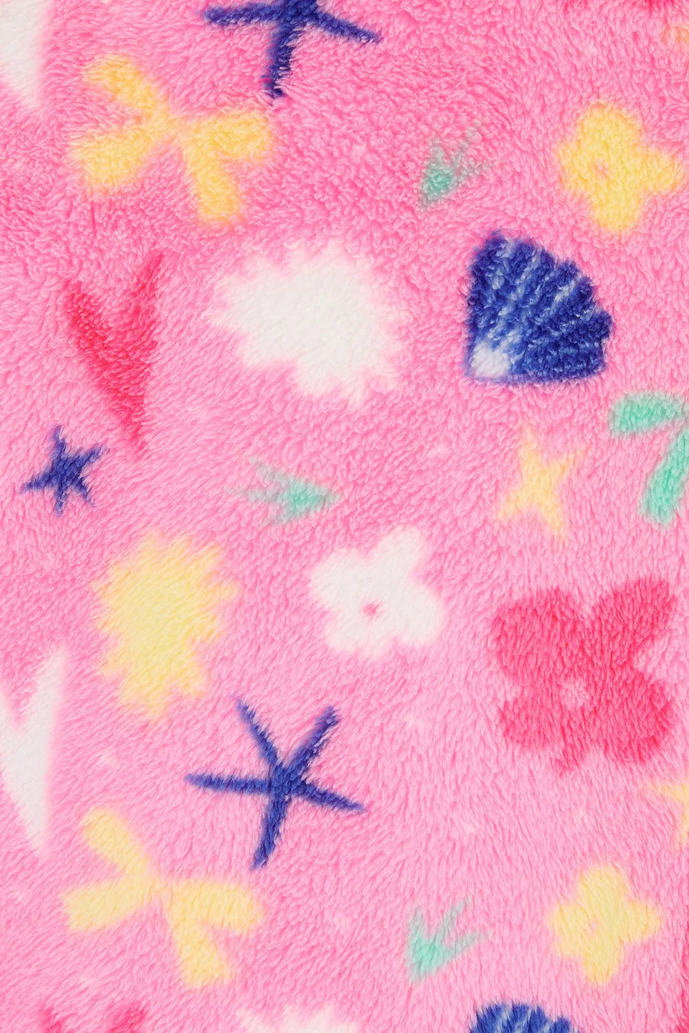 CLAIRE FLEECE - FLURO PINK