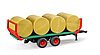 BALE TRANSPORT TRAILER - WITH 8 BALES