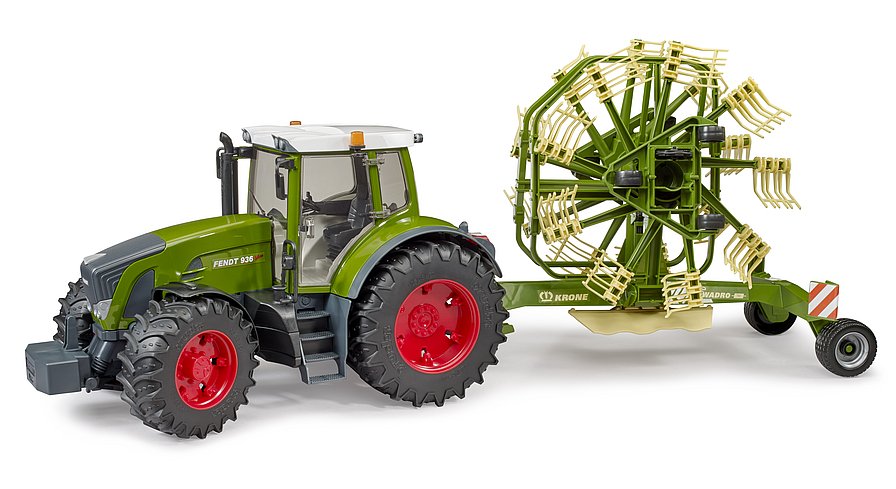 KRONE DUAL ROTARY SWATH WINDROWER