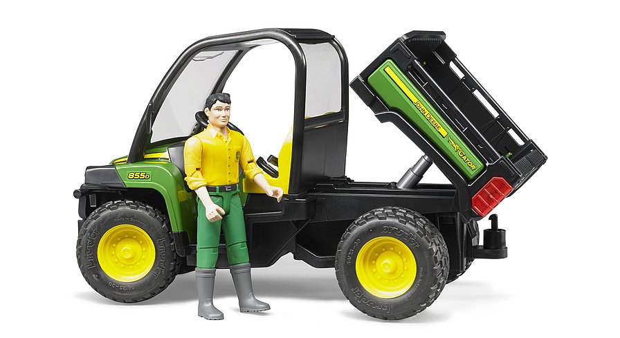 JOHN DEERE GATOR WITH DRIVER