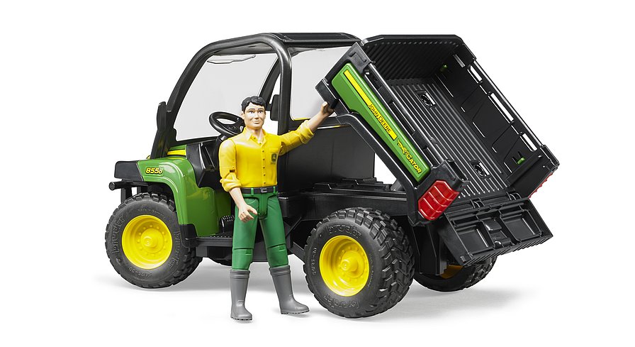 JOHN DEERE GATOR WITH DRIVER