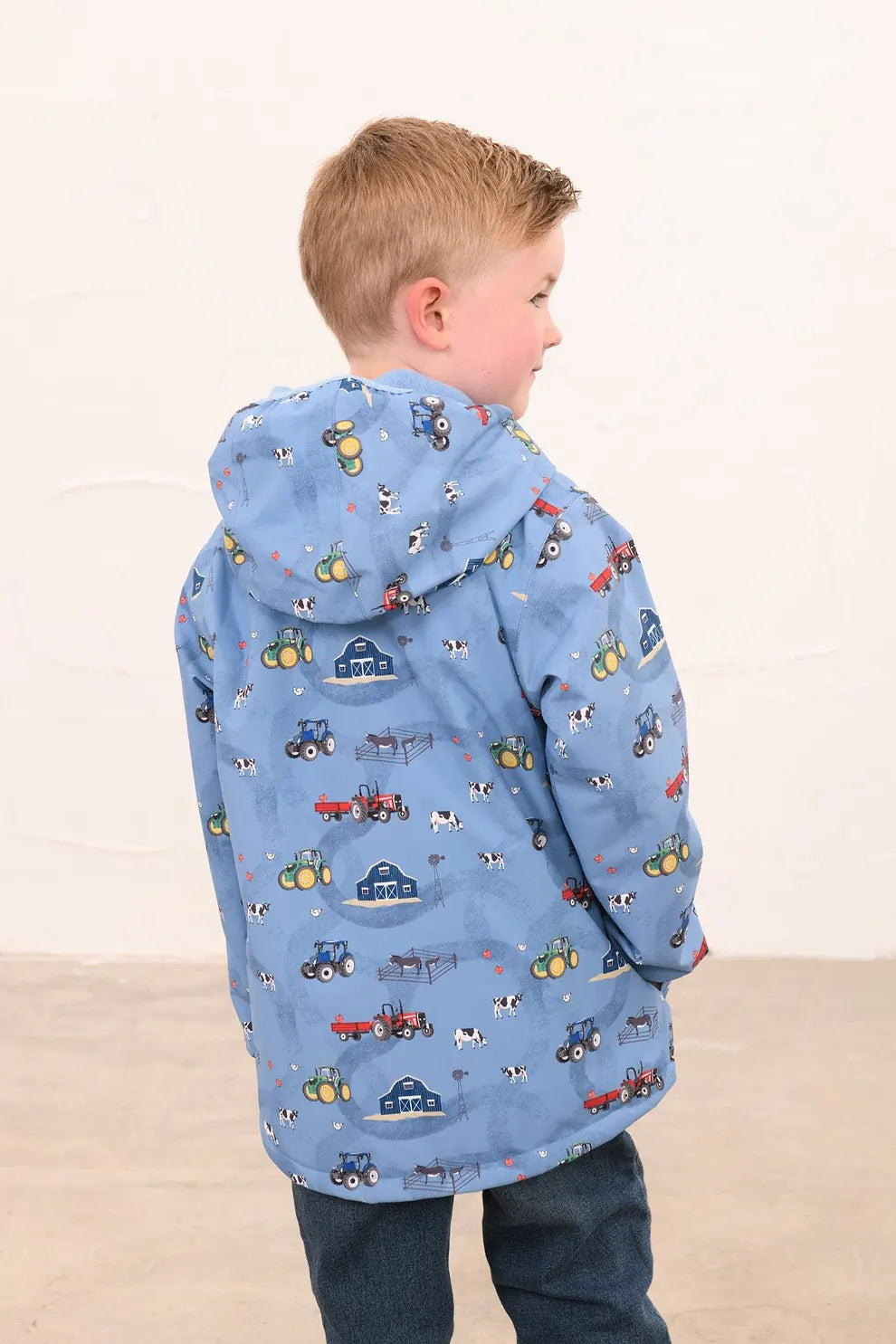 FINLAY COAT - FARM PRINT