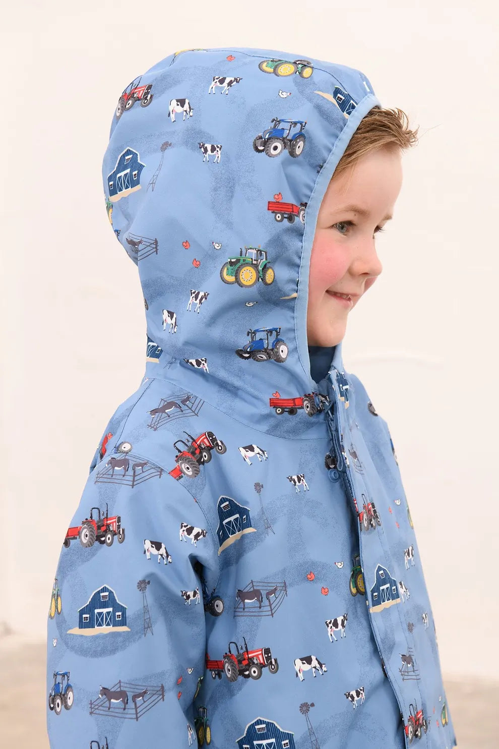 FINLAY COAT - FARM PRINT