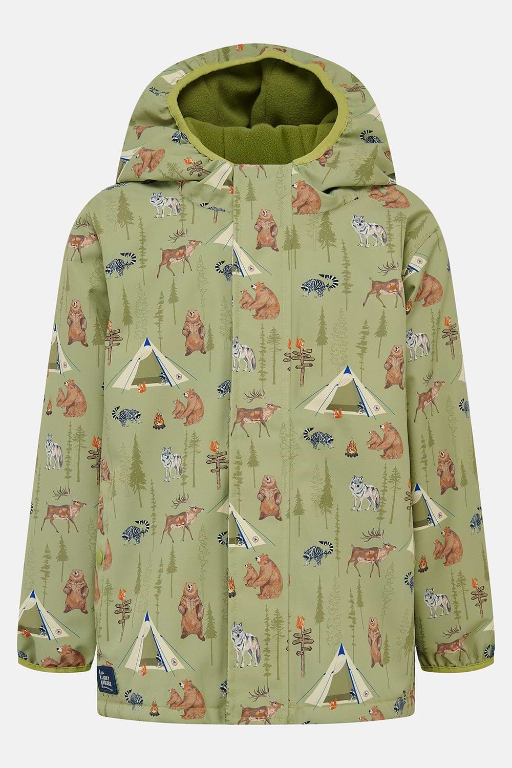 FINLAY COAT - WOODLAND PRINT
