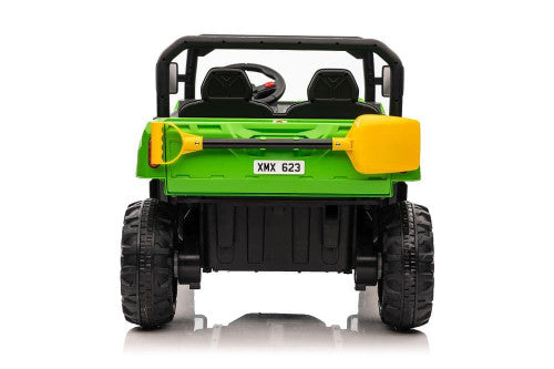AgriBuddy With Rear Tipper 12V Electric Ride On Buggy GREEN
