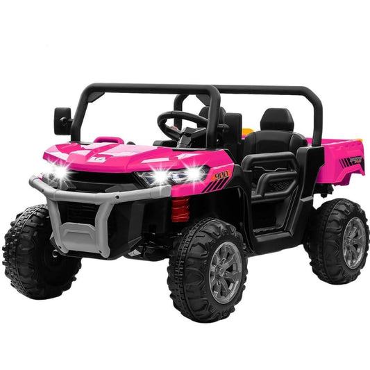 AgriBuddy With Rear Tipper 12V Electric Ride On Buggy PINK (Copy)