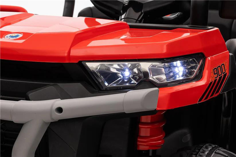 AgriBuddy With Rear Tipper 12V Electric Ride On Buggy Red