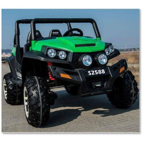 Ranch Wagon 24V Electric Ride On Buggy Green