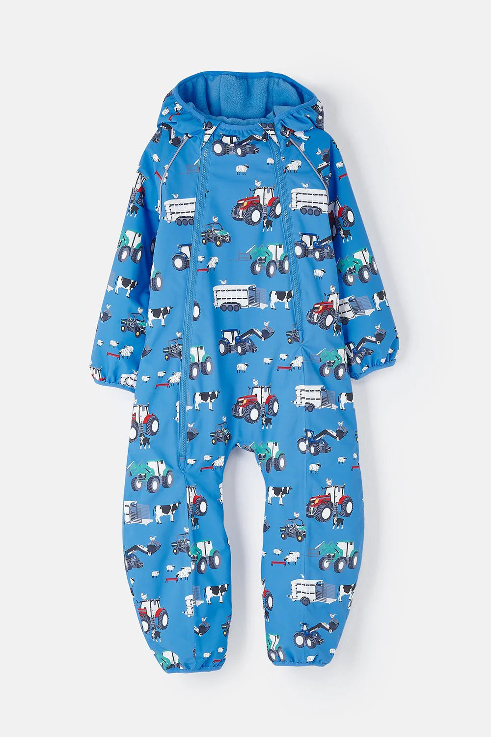 JAMIE PADDED WATERPROOF PUDDLESUIT - BLUE FARM