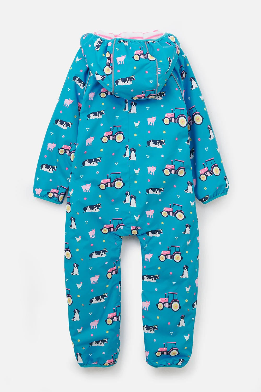 JAMIE PUDDLESUIT - TEAL TRACTOR PRINT