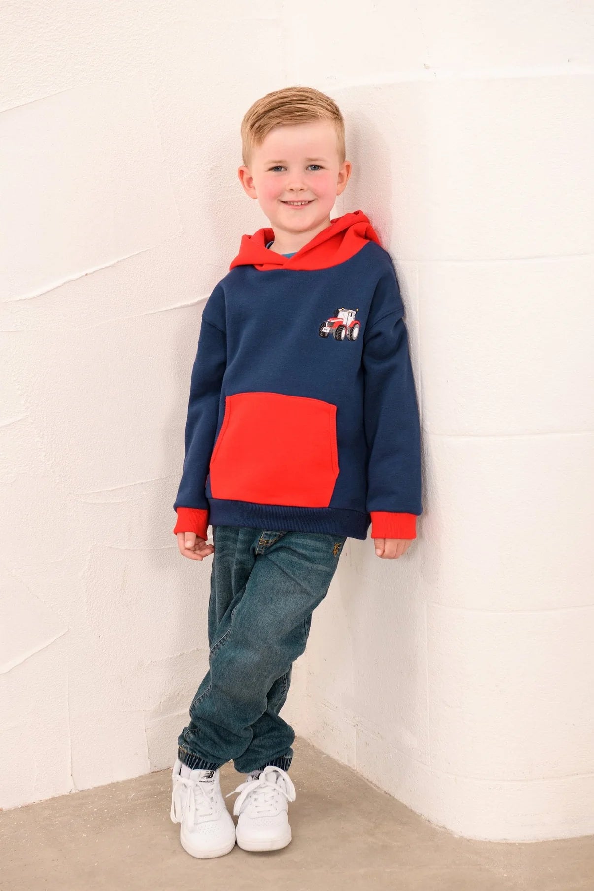 JASPER HOODIE - RED TRACTOR