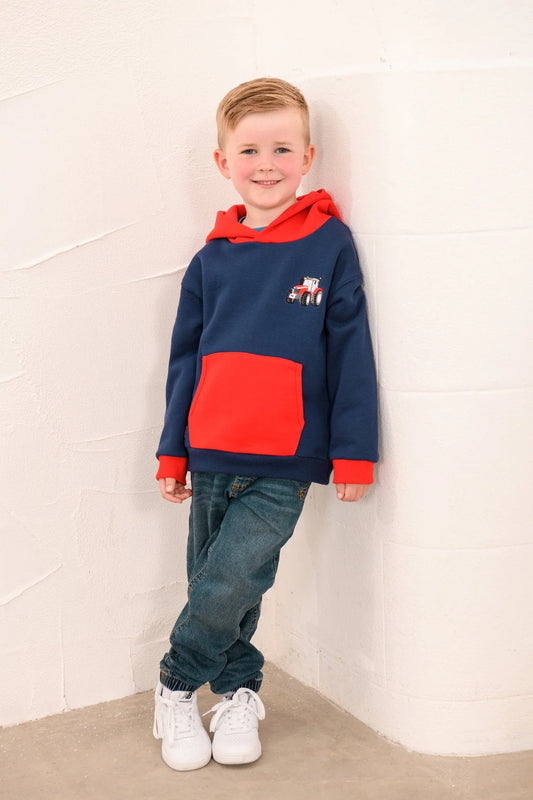 JASPER HOODIE - RED TRACTOR