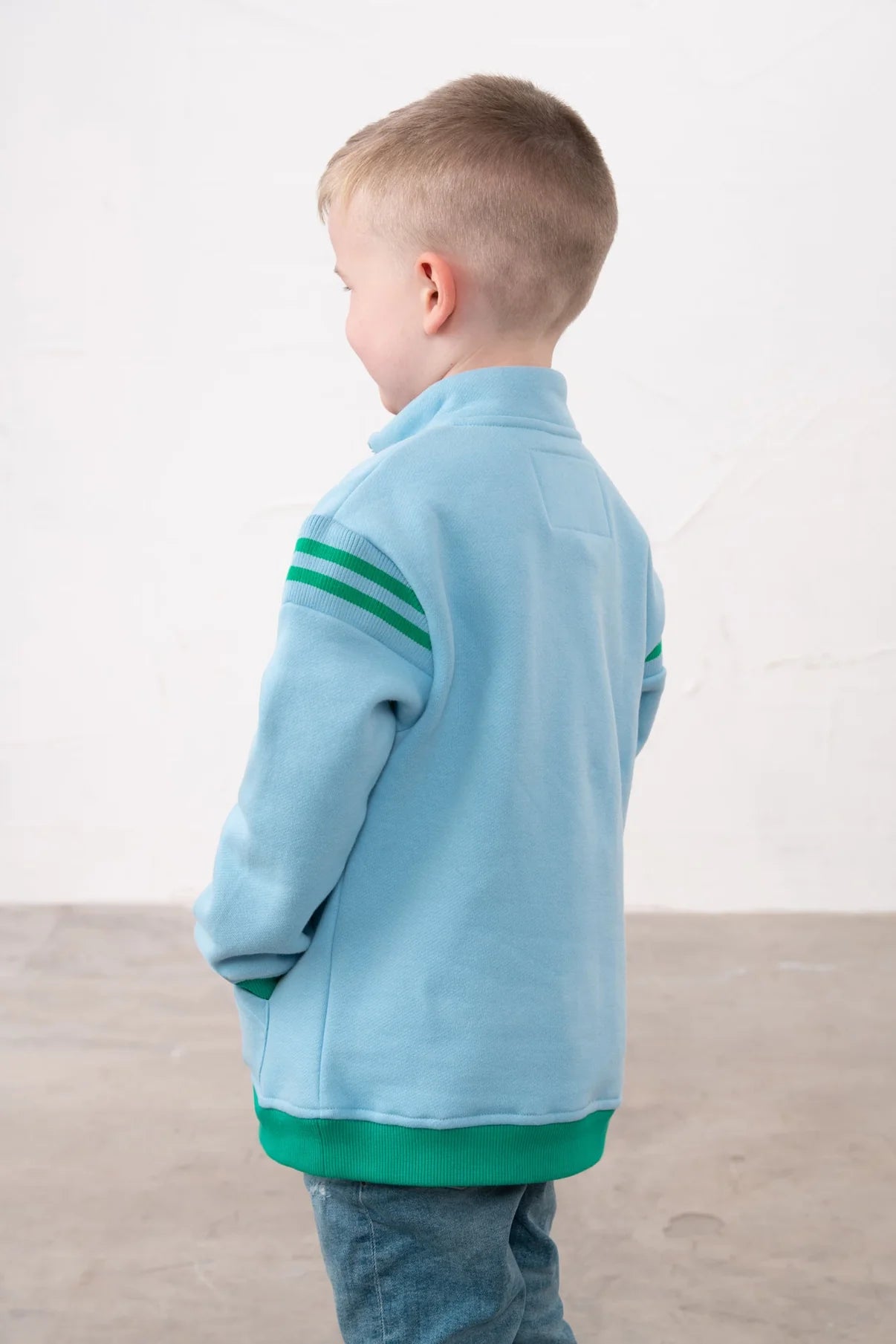 JONAH SWEATSHIRT - GREEN TRACTOR