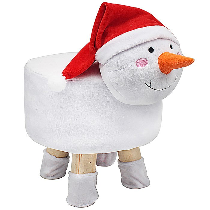 KIDS FOOTSTOOL - SNOWMAN