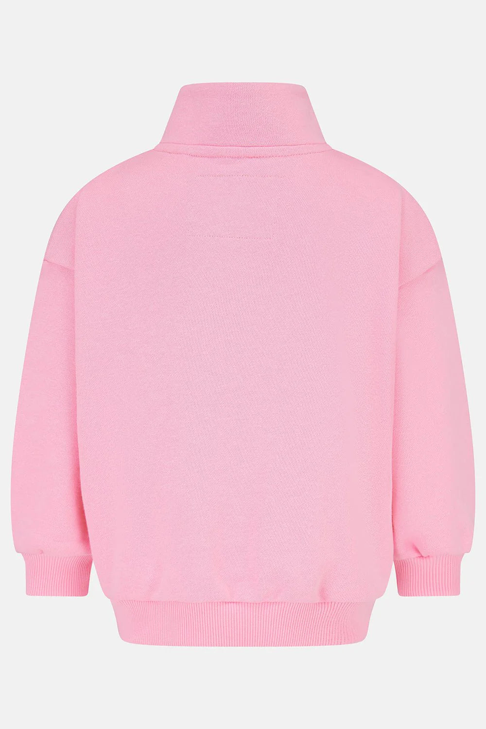 LUNA HALF ZIP SWEATSHIRT- FLURO PINK