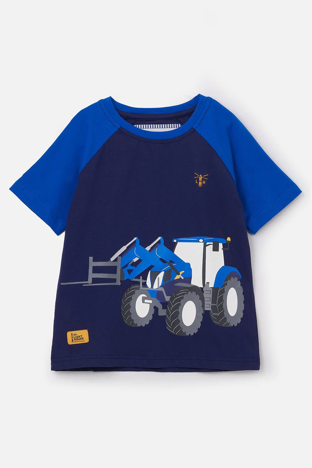 MASON T SHIRT - BLUE FRONT LOADER