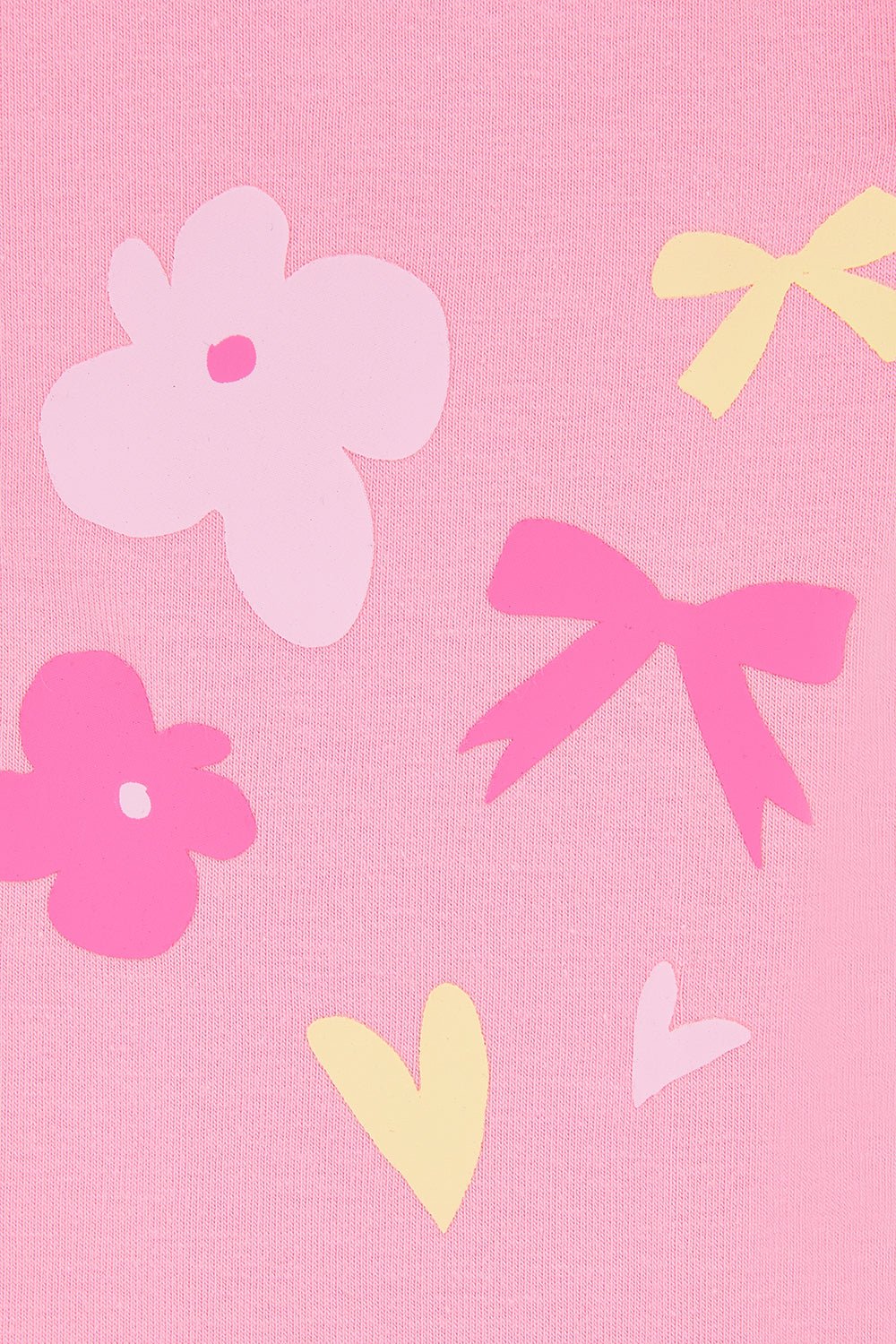 MOLLIE LEGGINGS - FLURO HEART BOW