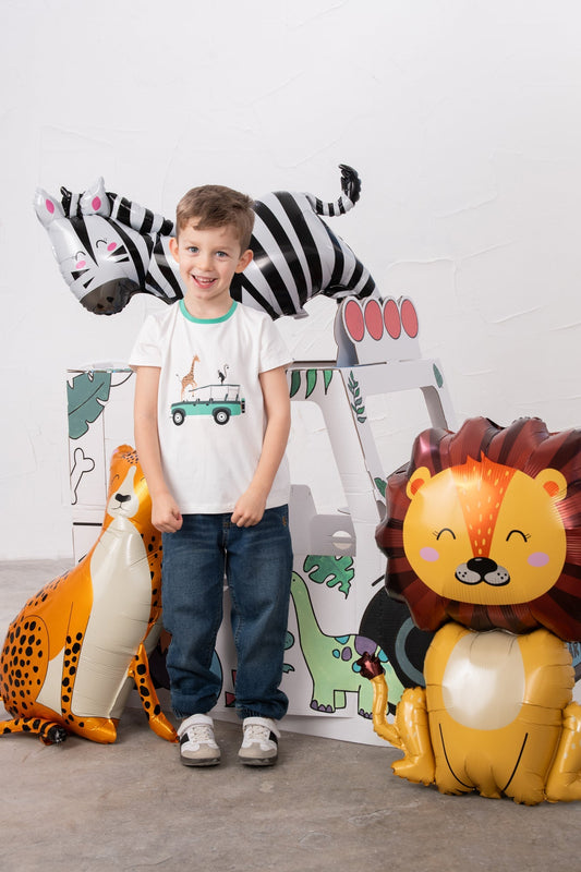 OLIVER SHORT SLEEVE TOP - ANIMAL WATCH