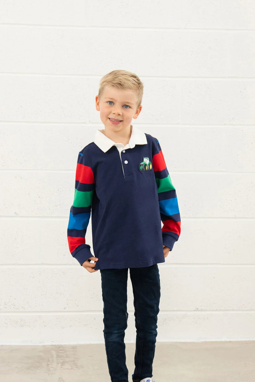 RAFFERTY TOP - RED, GREEN OR BLUE