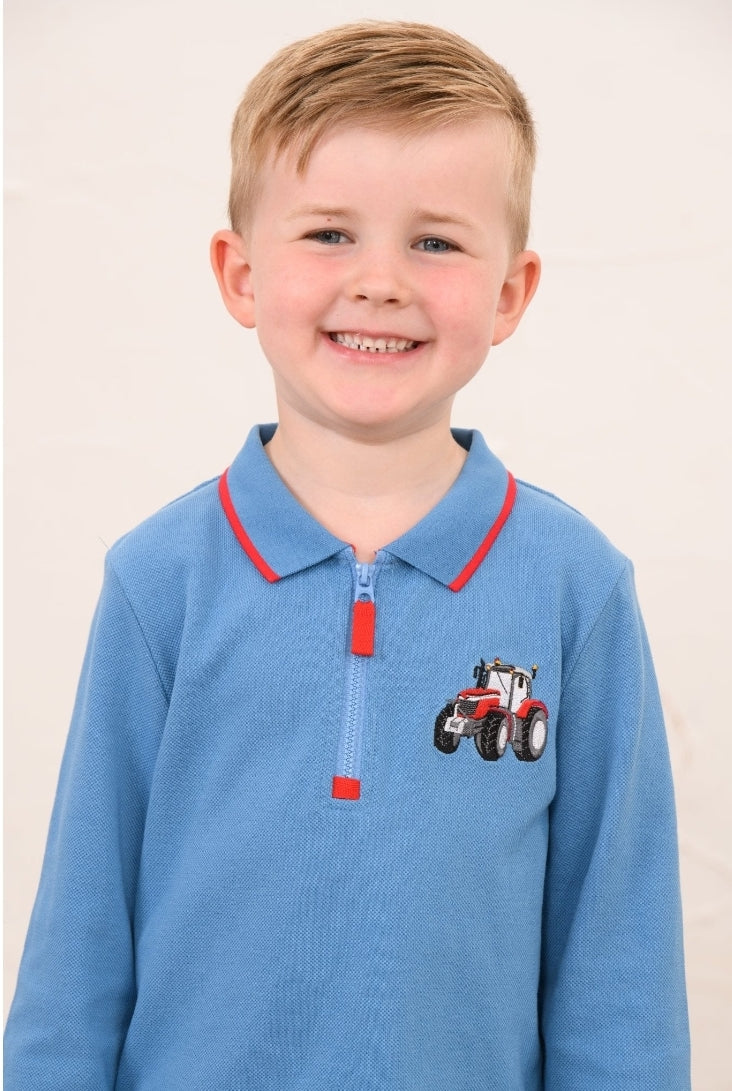 PIER LONG SLEEVE - RED TRACTOR