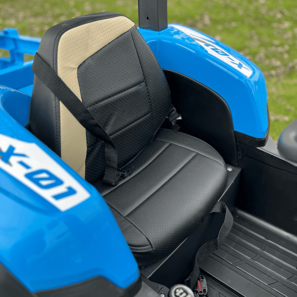 24V TRACTOR & TRAILER - BLUE