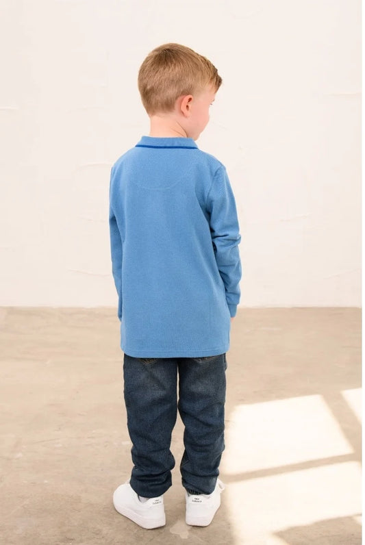PIER LONG SLEEVE - BLUE TRACTOR