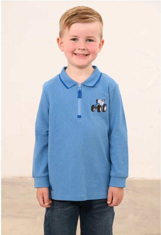 PIER LONG SLEEVE - BLUE TRACTOR