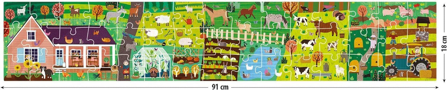 FARM & STICKERS -LONG PUZZLE