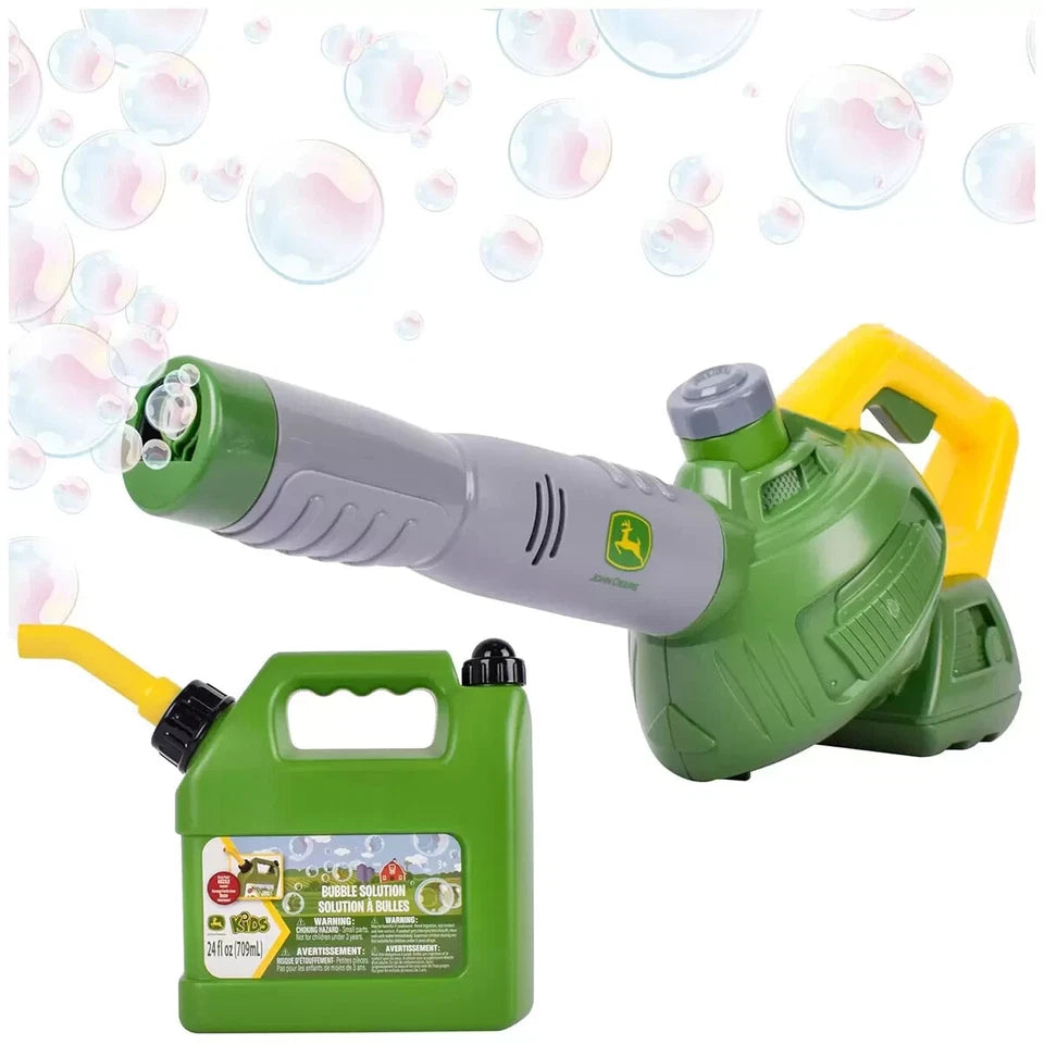 JOHN DEERE BUBBLE & FUN LEAF BLOWER