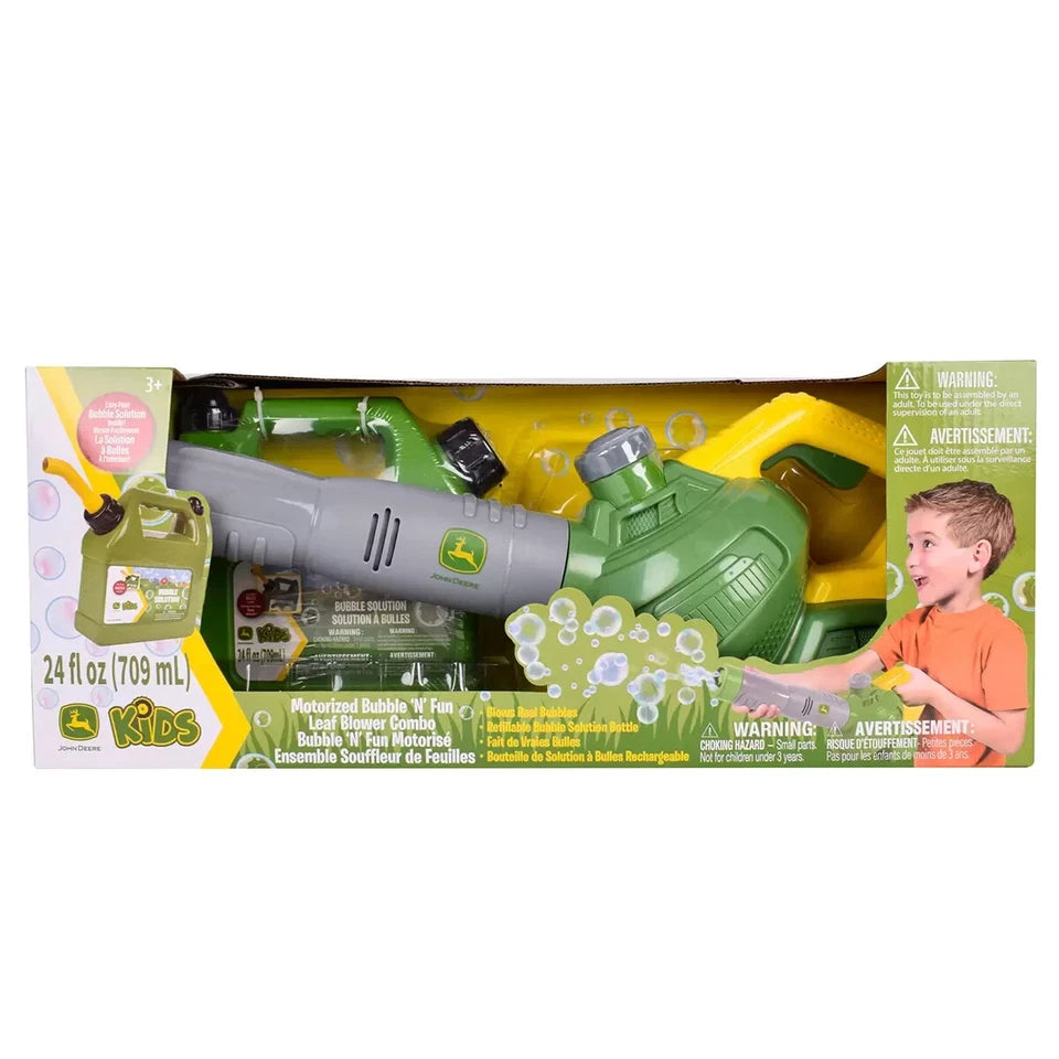 JOHN DEERE BUBBLE & FUN LEAF BLOWER