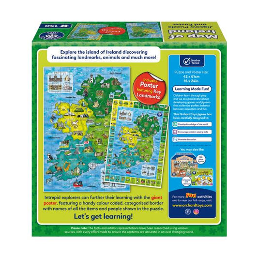 MAP OF IRELAND PUZZLE