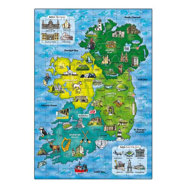 MAP OF IRELAND PUZZLE