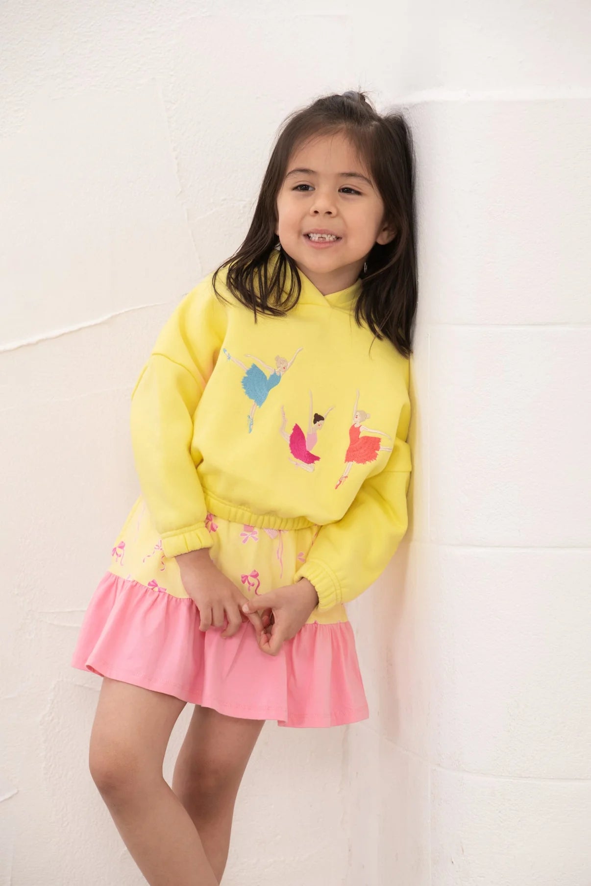 WINNIE HOODIE - YELLOW BALLERINA