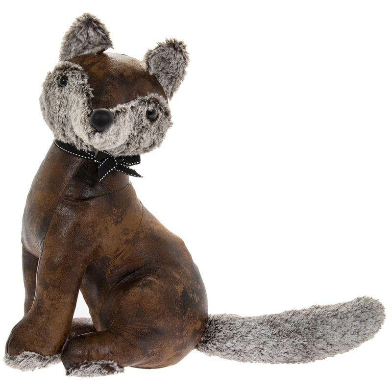 FOX - FAUX LEATHER DOORSTOP