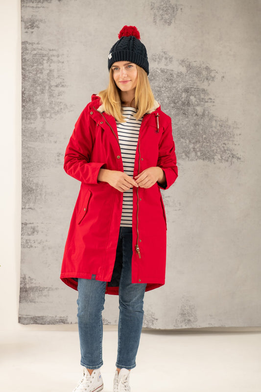 ABIGAIL COAT - RED