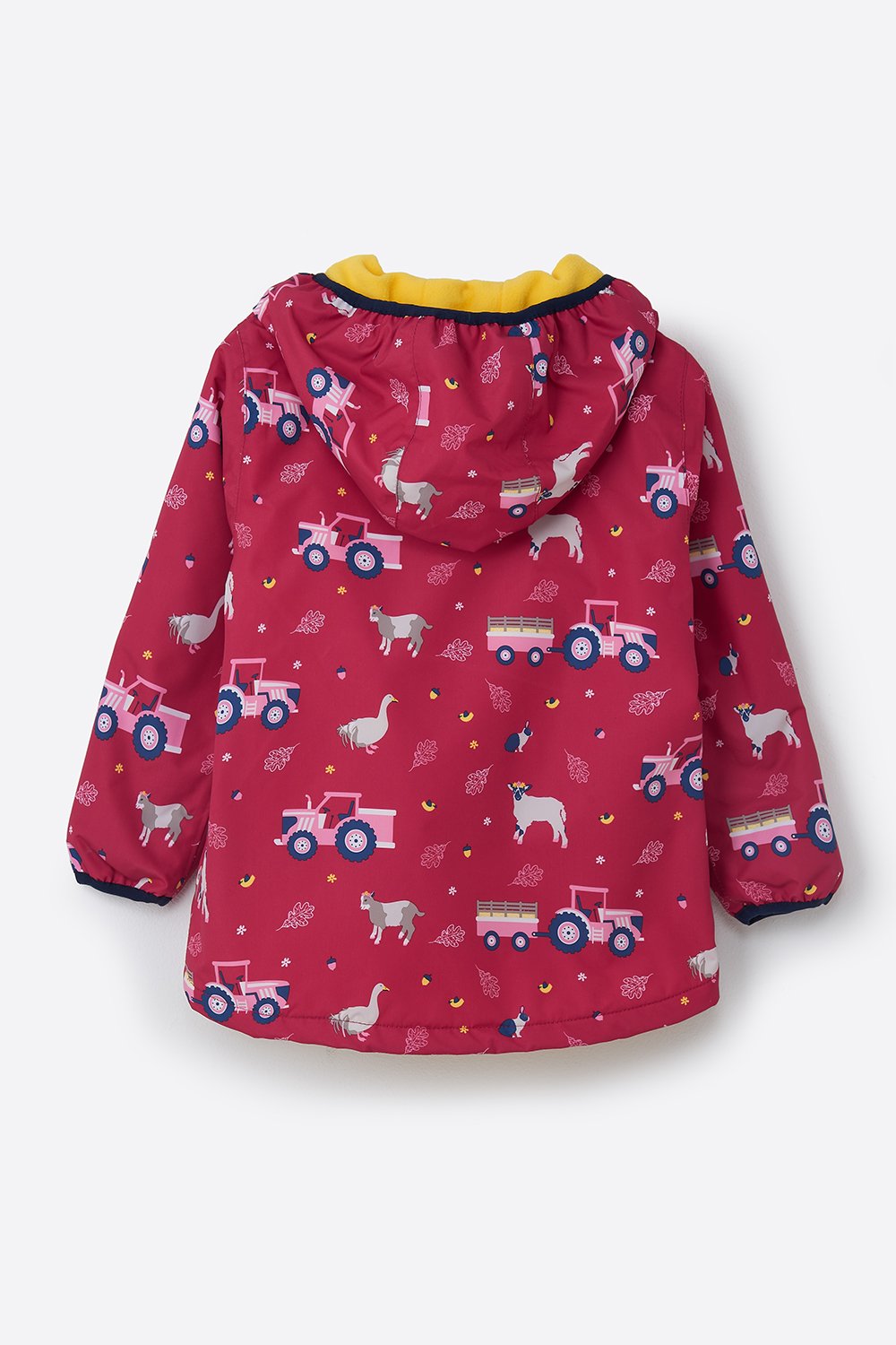 AMELIA FARM LIFE PRINT COAT (PINK)