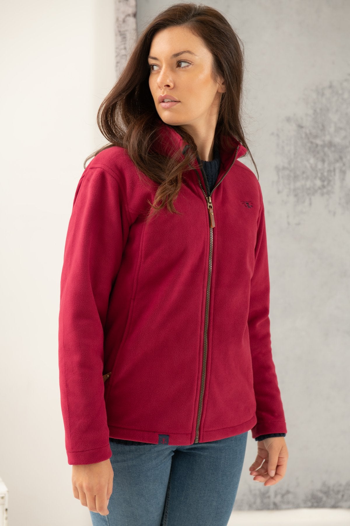 ASHBY FLEECE - BERRY