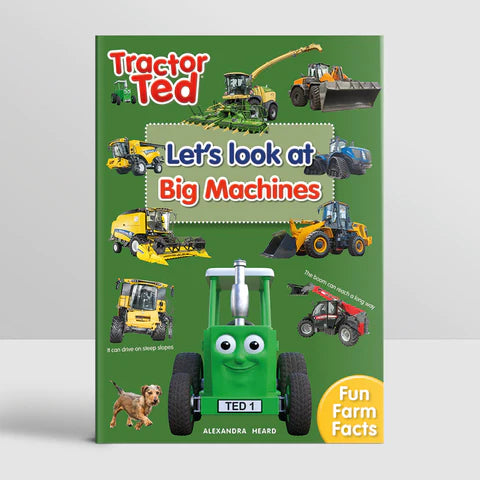 TRACTOR TED - LETS LOOK AT BIG MACHINES STORY BOOK