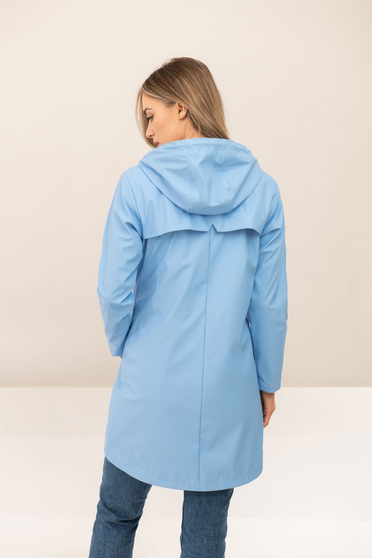 LIGHTHOUSE LONG BOWLINE JACKET - BLUEBELL