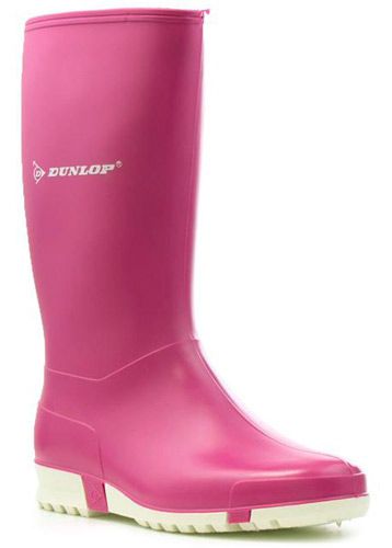 Pink Dunlop Wellies