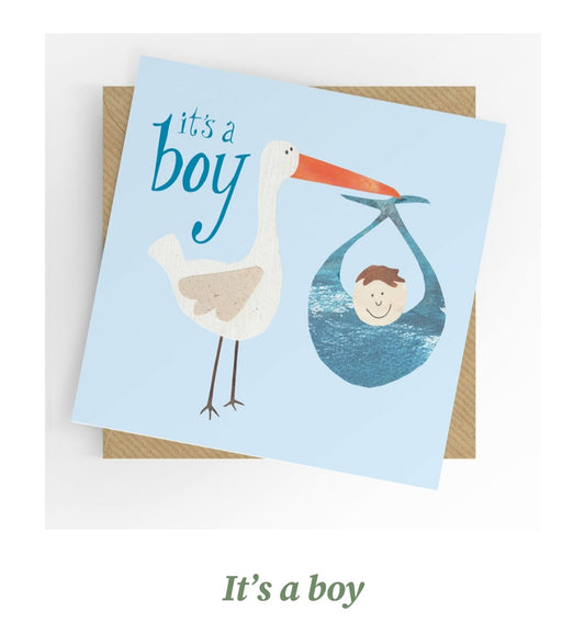 "Its a boy" Gift Card