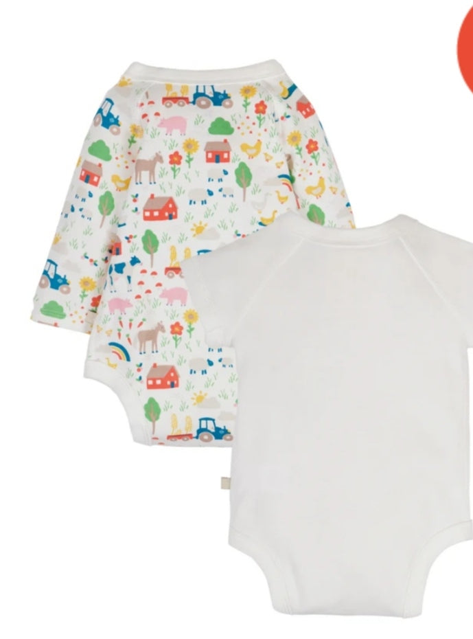 FRUGI - FARM BODYSUIT - 2PACK