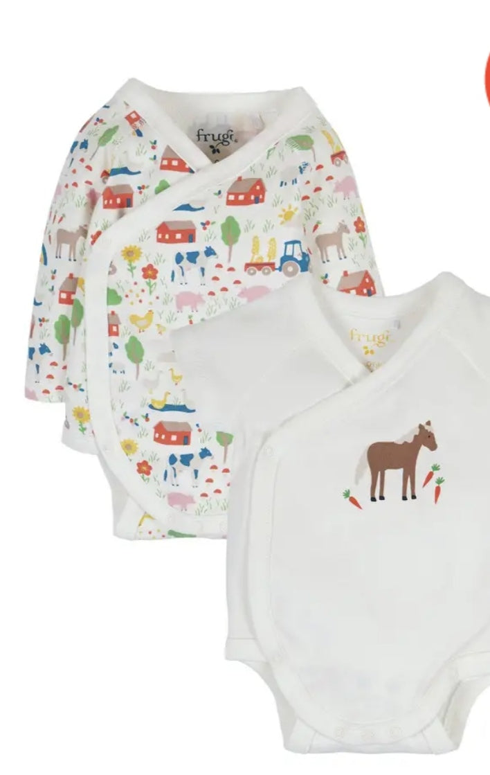 FRUGI - FARM BODYSUIT - 2PACK