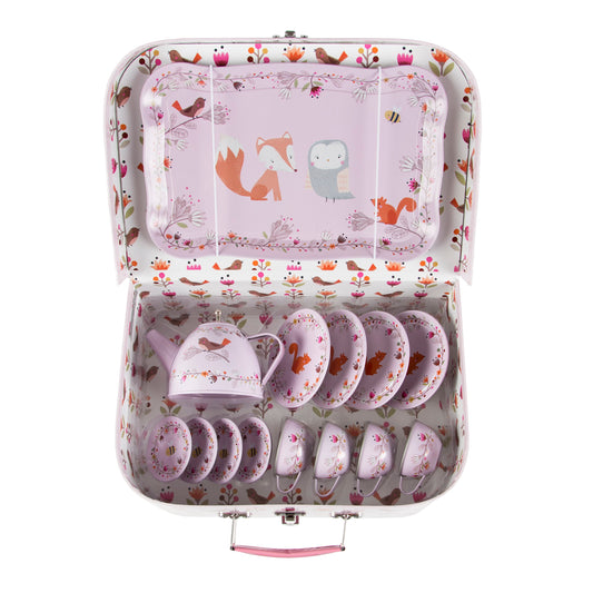 WOODLAND FRIENDS KIDS TEA SET